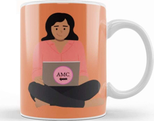 Amc Stock To The Moon Queens Kupa Bardak Porselen