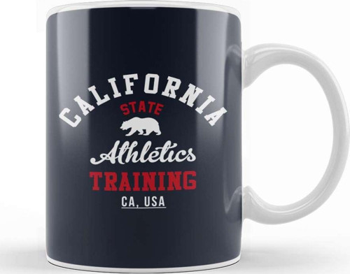 California State Athletics Training Kupa Bardak Porselen