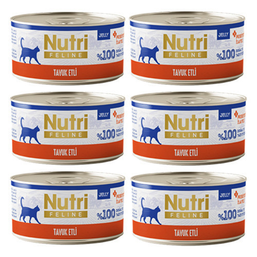 Adult Jelly 70Gr Tavuk Etli 6 Adet Yaş Yetişkin Kedi Maması