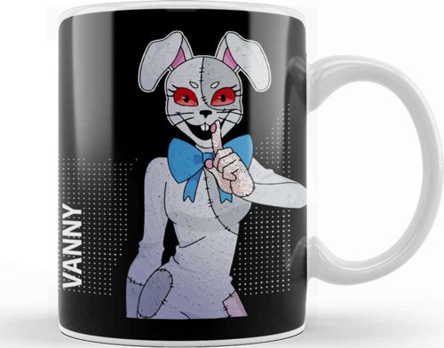 Fnaf Vanessa Five Nights At Freddys Kupa Bardak Porselen