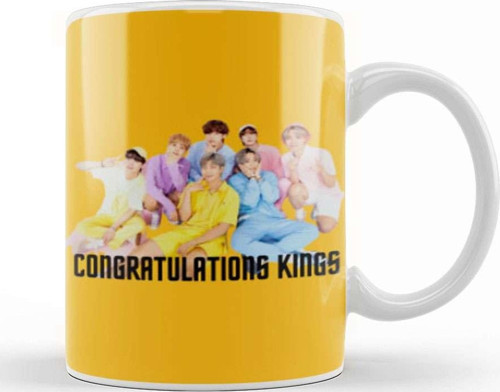 Congratulatıons Kıngs Bts Army Gıft Kupa Bardak Porselen