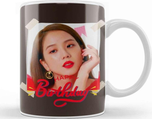 Happy Birthday Jisoo Blackpink 2022 Kupa Bardak Porselen