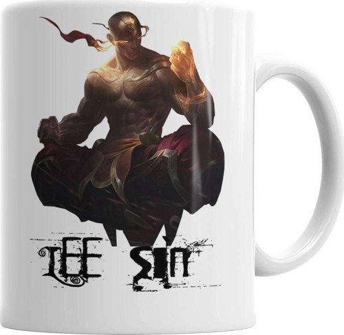 God Fist Lee Sin League Of Legends Kupa Bardak Porselen