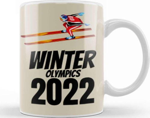 Winter Olympics Beijing 2022 Kupa Bardak Porselen