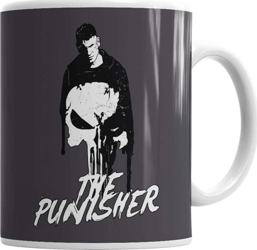 Camiseta The Punisher O Justiceiro Kupa Bardak Porselen