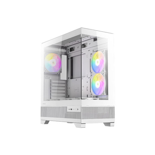 CX700 ARGB WHITE Temperli Camlı Type-C x1 Mid Tower ATX Gaming Kasa