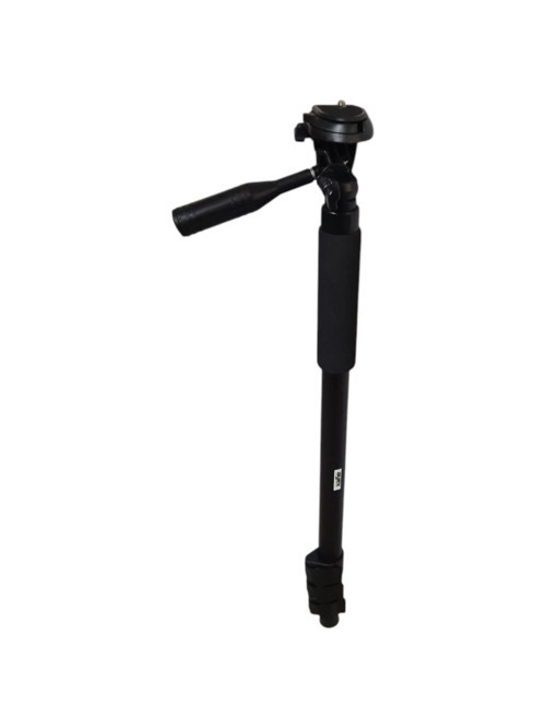 KM-101A Monopod + Pan Head Kafa, 160 cm, 2 kg Taşıma Kapasiteli, 4 Kademeli, Hafif ve Taşınabilir