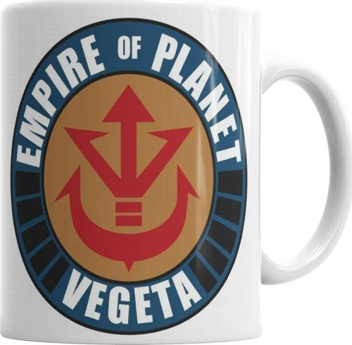 Dragon Ball Selo Do Imperio Vegeta Kupa Bardak Porselen