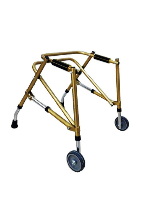 Çocuk Iki Tekerlekli Ters Walker - Yürüteç Büyük Beden ( 66 - 83 Cm) Katlanabilir, Boy Ayarlı