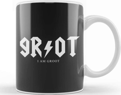Guardians Of The Galaxy Acdc Groot Kupa Bardak Porselen
