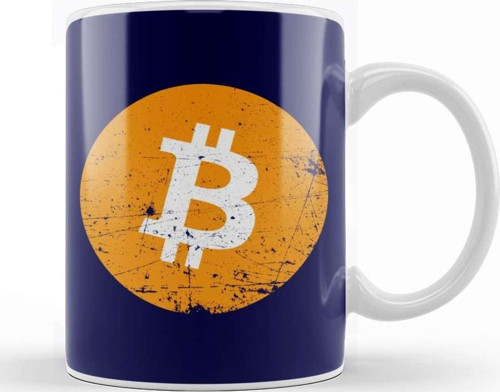 Bitcoin Present I Krypto Money Corrupt Money 02 Kupa Bardak Porselen