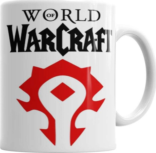 World Of Warcraft Horde Wow Kupa Bardak Porselen