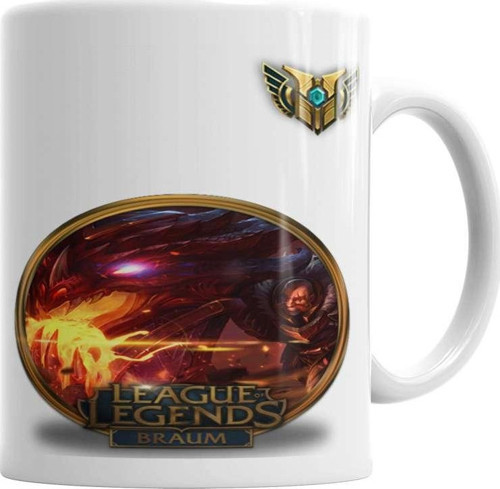 League Of Legends Braum Lol Kupa Bardak Porselen