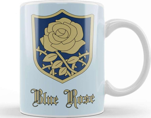 Blue Rose Black Clover Anime Manga Kupa Bardak Porselen
