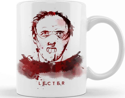 Silence Of The Lambs Lecter Kupa Bardak Porselen