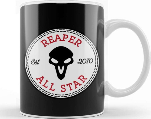 Reaper Overwatch All Star Converse Kupa Bardak Porselen