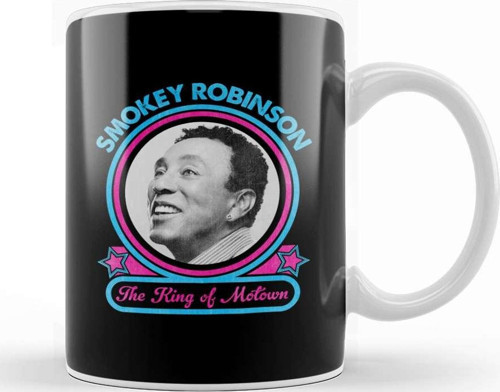 Smokey Robinson The King Of Motown Kupa Bardak Porselen