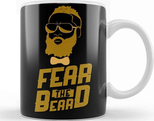 James Harden Fear The Beard Kupa Bardak Porselen
