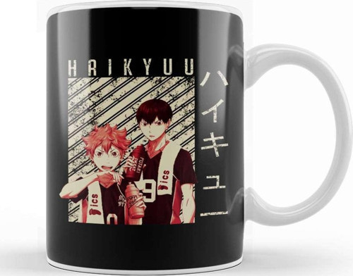 Hinata And Kageyama Haikyuu Kupa Bardak Porselen