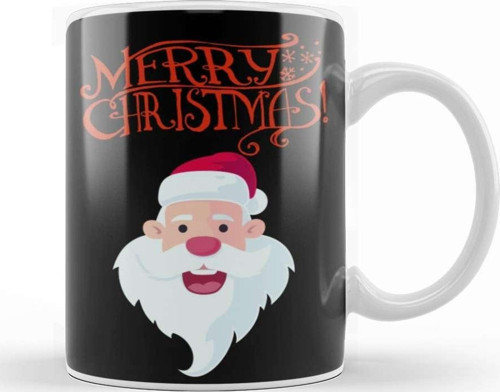 Yeni Yıl Konseptli Merry Christmas Kupa Bardak Porselen