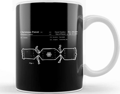 Christmas Cracker Blueprint Kupa Bardak Porselen