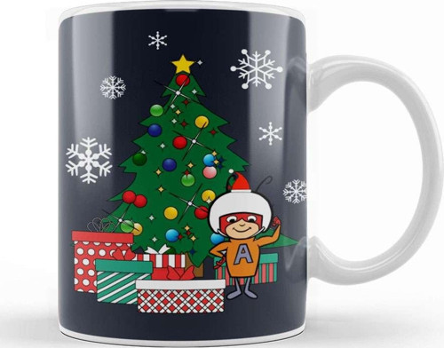 Atom Ant Around The Christmas Tree Kupa Bardak Porselen