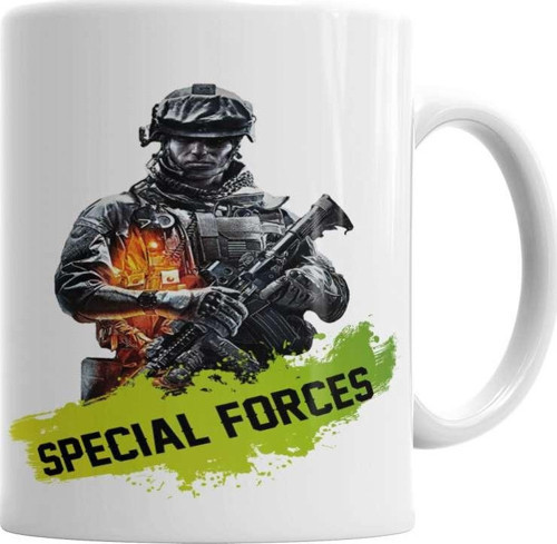 Forças Especiais - Special Forces Kupa Bardak Porselen