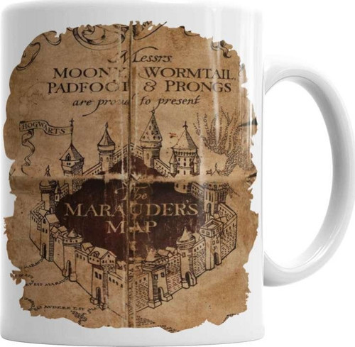 Mapa Dos Marotos ( Harry Potter ) Kupa Bardak Porselen