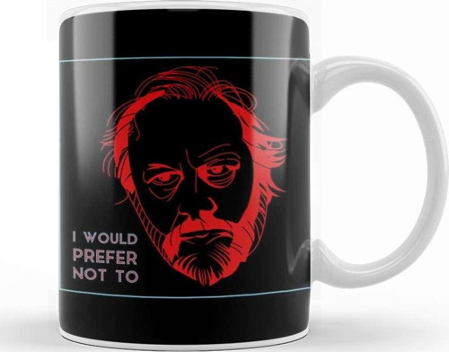 Žižek I Would Prefer Not To Kupa Bardak Porselen