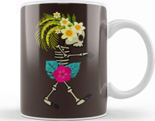 Bones And Botany Gift Lover Kupa Bardak Porselen