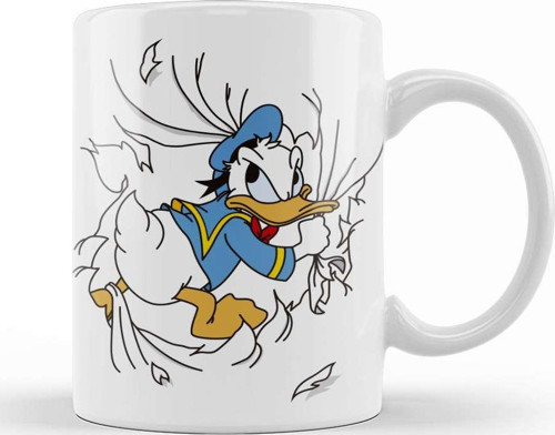 Keep Calm On Donald Duck 01 Kupa Bardak Porselen