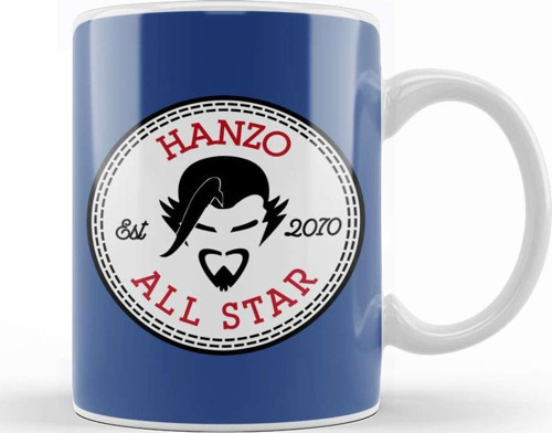 Hanzo Overwatch All Star Converse Kupa Bardak Porselen
