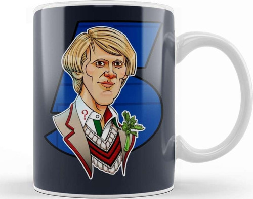 5Th Doctor The Fifth Doctor Kupa Bardak Porselen