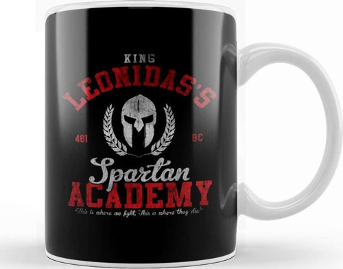 King Leonidas Spartan Academy 300 Kupa Bardak Porselen