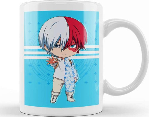 Boku No Hero Todoroki Shoto Kupa Bardak Porselen