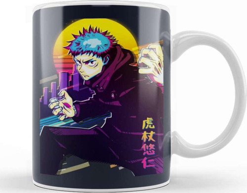 Jujutsu Kaisen Yuji Itadori Kupa Bardak Porselen