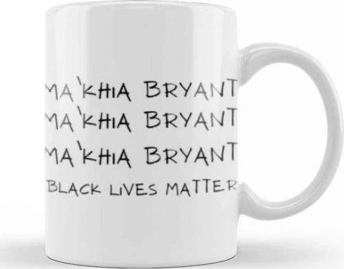 Ma’Khia Bryant Black Lives Matter Kupa Bardak Porselen