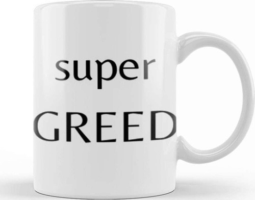 Super Greed European Super League Kupa Bardak Porselen