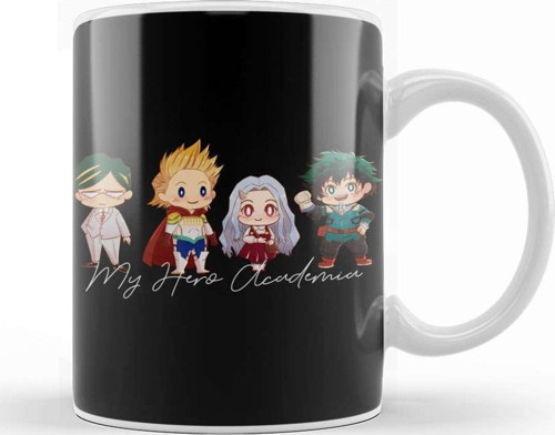 My Hero Academia Bnha Chibi Kupa Bardak Porselen