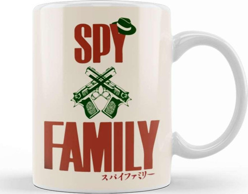 Spy X Family Gangster Style Kupa Bardak Porselen