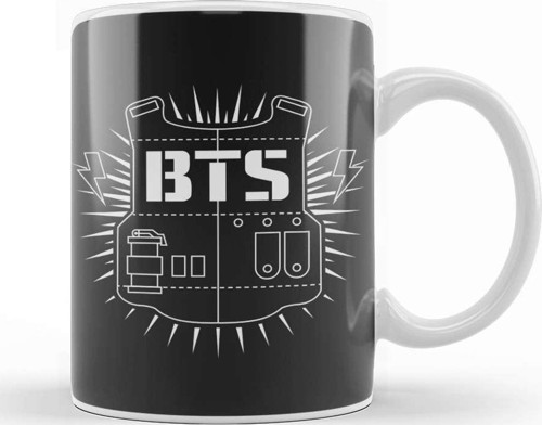 Bts Love Yourself Raglan Bts Logo Kupa Bardak Porselen