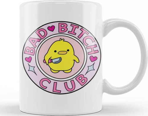 Printhome Bad Bitch Club 01 Kupa Bardak Porselen