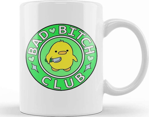 Printhome Bad Bitch Club 02 Kupa Bardak Porselen