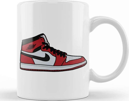 Michael Jordan Air Jordan 1 Kupa Bardak Porselen