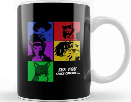 Cowboy Bebop See You Space Cowboy Kupa Bardak Porselen
