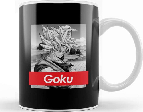 Dragon Ball Z Goku Red Band Kupa Bardak Porselen