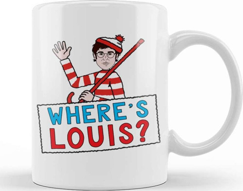 Louis Theroux Where'S Wally Kupa Bardak Porselen