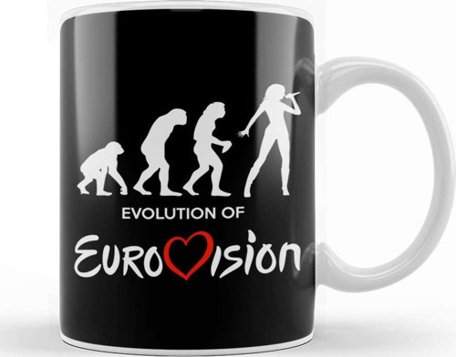 The Evolution Of Eurovision Kupa Bardak Porselen
