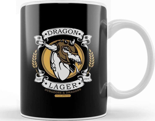 Dungeons And Dragons Dragon Lager Kupa Bardak Porselen