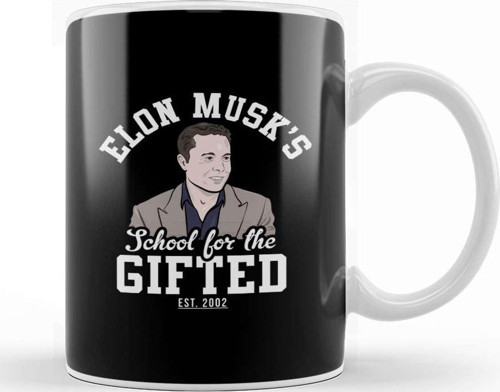 Elon Musk'S School For The Gifted Kupa Bardak Porselen